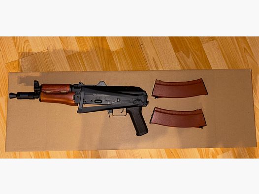 Begadi AK 74 U Sport -GEN.5- Upgrade S-AEG mit Variohead, PRO HopUp & Begadi CORE EFCS / Mosfet (frei ab 18 J.)