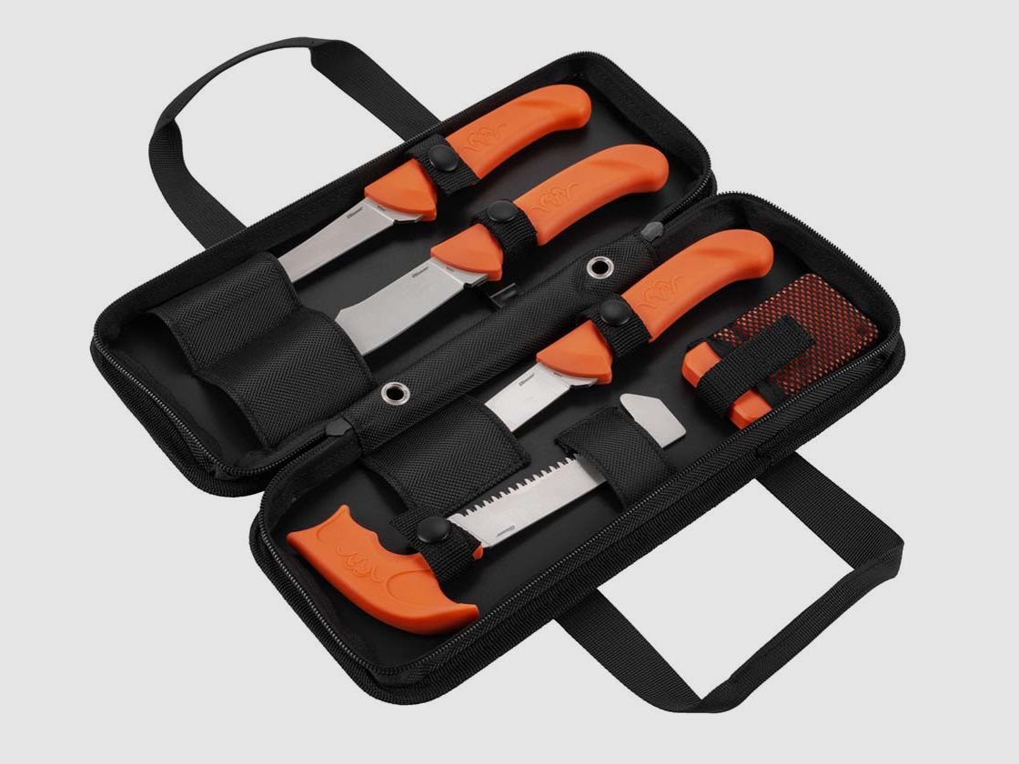 Blaser Aufbruchset Professional orange, Kunststoff Skinner - Ausbeinmesser - Filetiermesser - Knochensäge