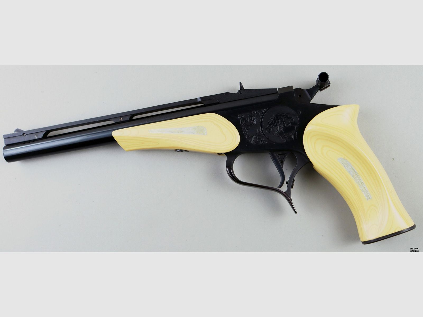 Pistolet Thompson mod. Contender kal. 357 – Mag. 256 W.M. – 22 Rem Jet – 22 Hornet nr. seryjny 57108, zdjęcie 4 z 32