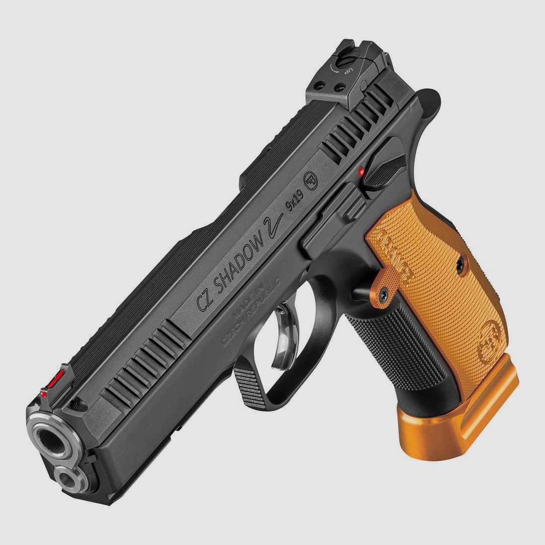 CZ 75 Shadow 2 orange 9mm Luger, image 3 of 4