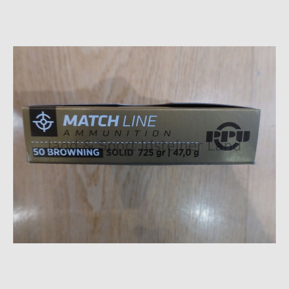 PPU -Prvi Partizan- MATCHLINE Solide, 725grs, 47.0g, 5 cartouches par paquet