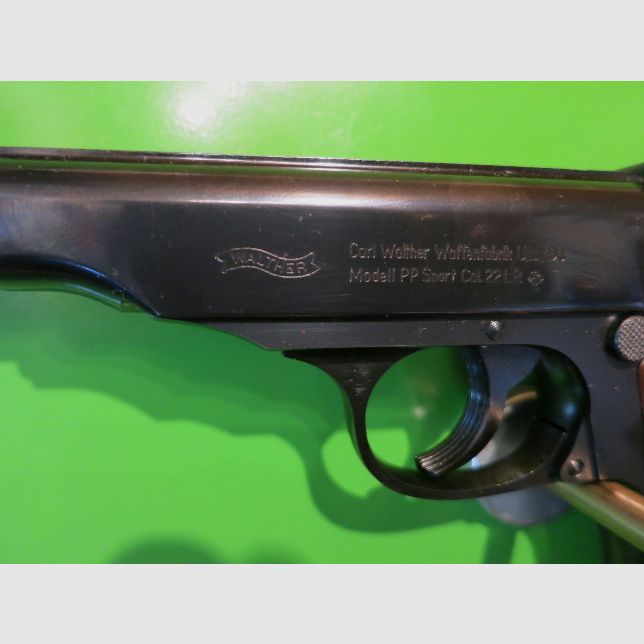 Sport-Pistole Walther PP Sport, Kaliber .22lr      #33-