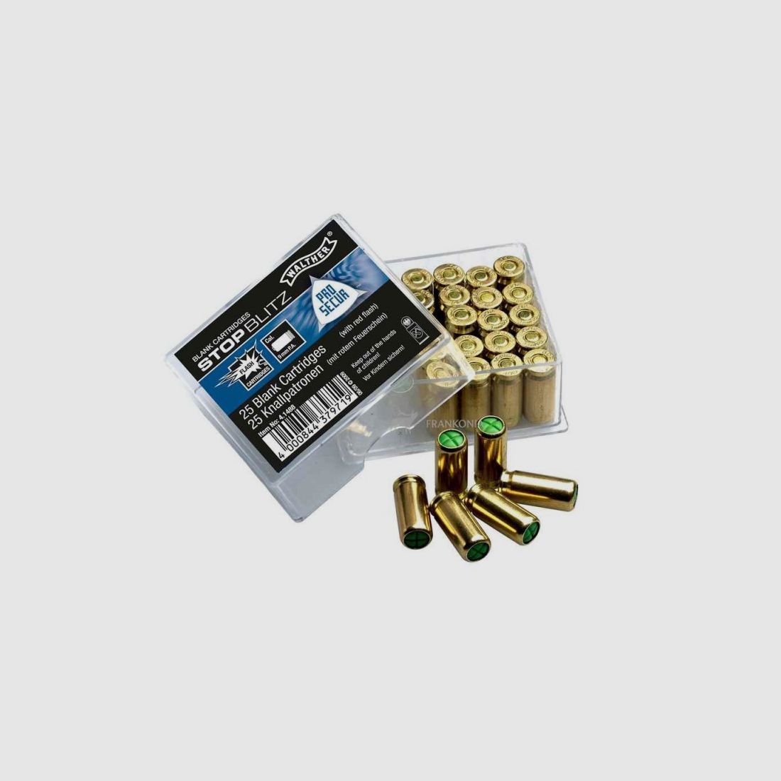 WALTHER STOP BLITZ 9 MM PAK 25 STK