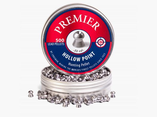 CAJA DE 500 BALINES CROSMAN HOLLOW POINT CAL. 5.5 14.3G PREMIER