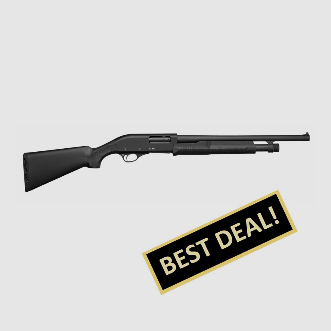 CZ 612 Home Defense Pumpactie Geweer 47cm 12/76