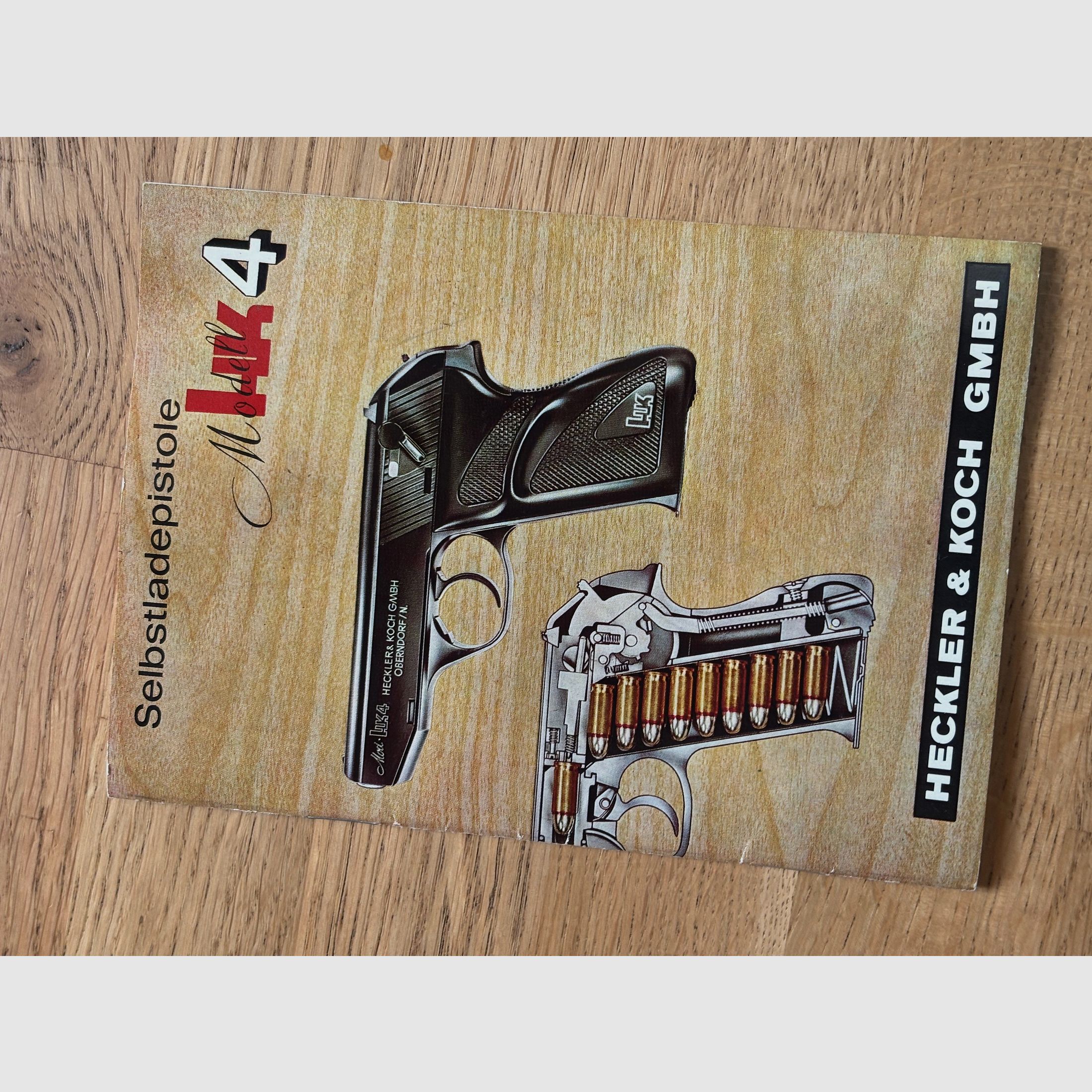 Heckler & Koch HK4 Pistola 7,65 mm Browning– prova tedesca 1967 – con OVP & accessori