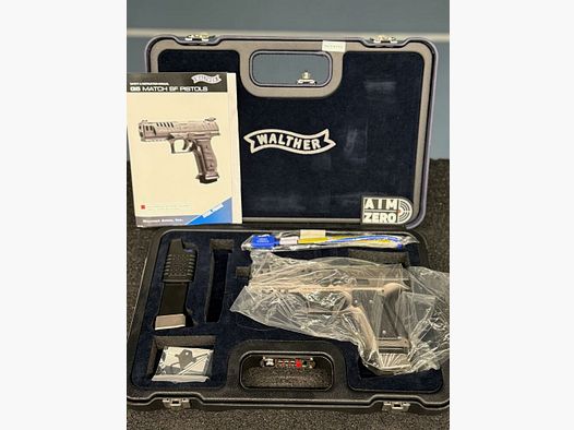 Walther Walther Pistole Q5 Match Steel Frame Black Tie