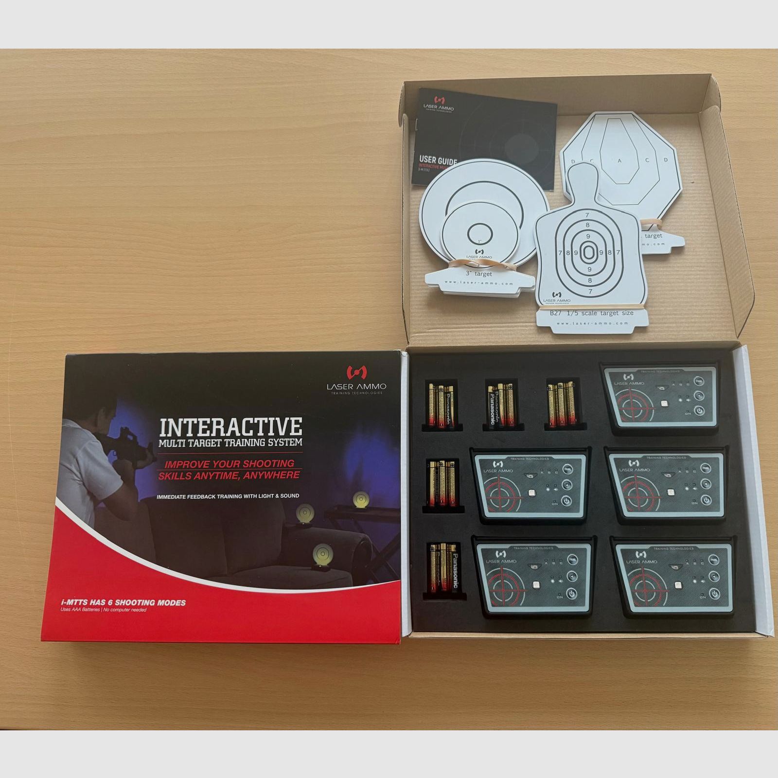Système d'entraînement multi-cibles interactif i-MTTS