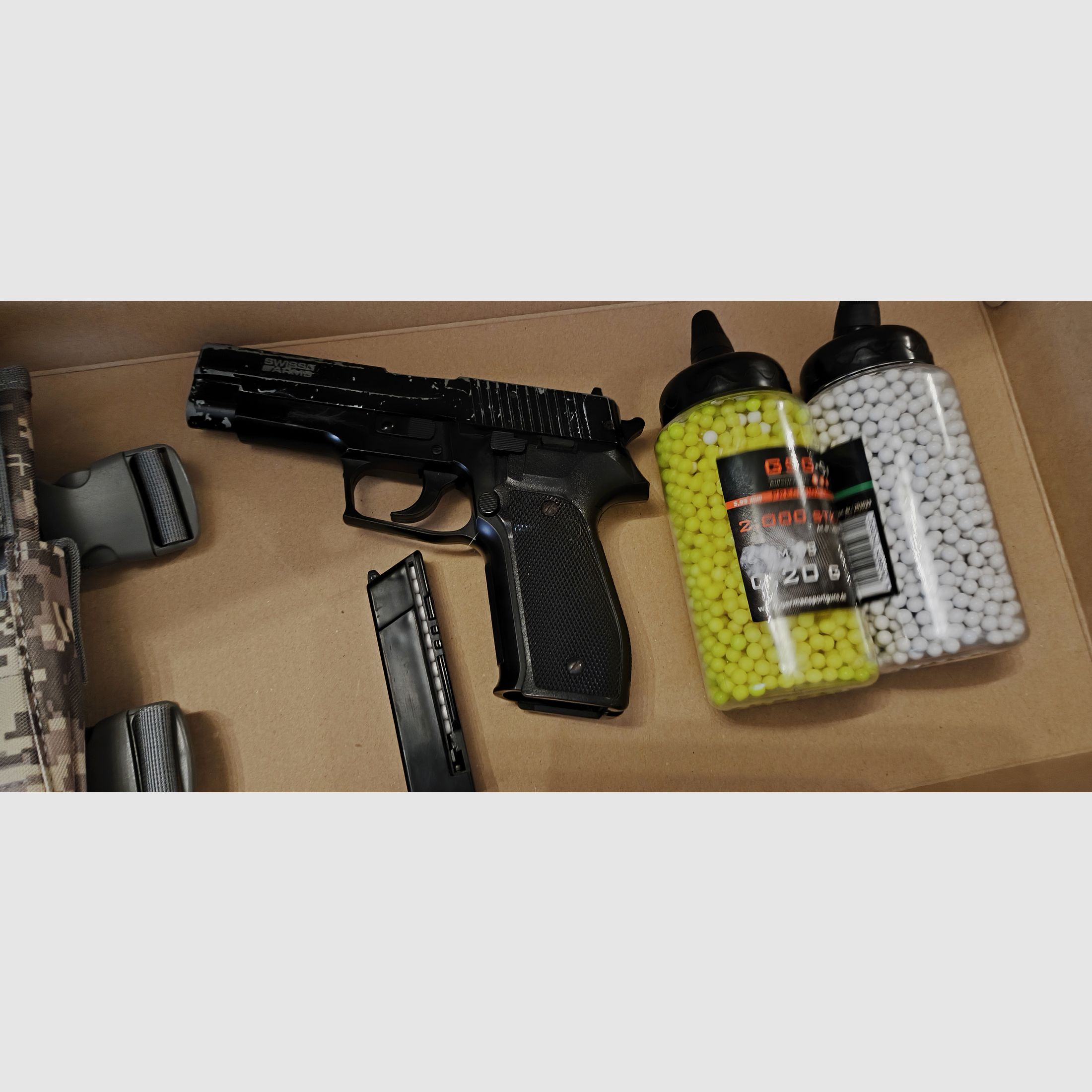 Softair Gewehr und Pistole Set 