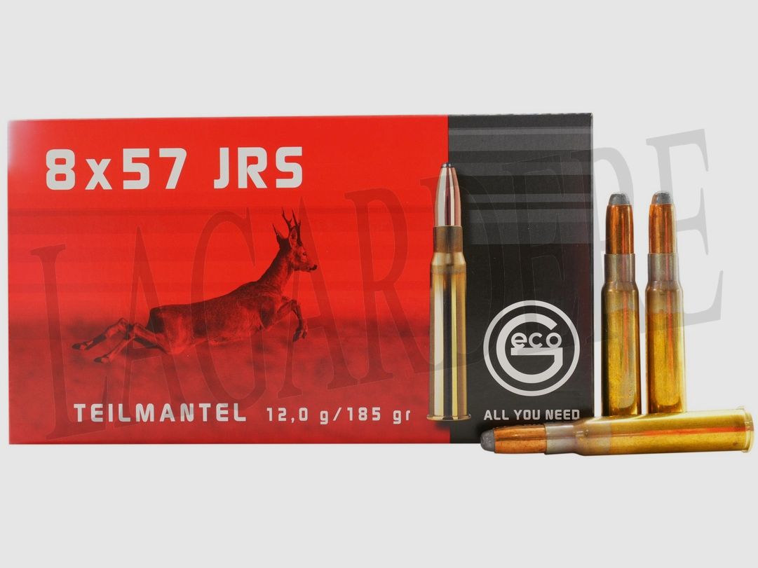 GECO TEILMANTEL 12,0G/185 GR (PATRONE MIT GESCHOSS)
