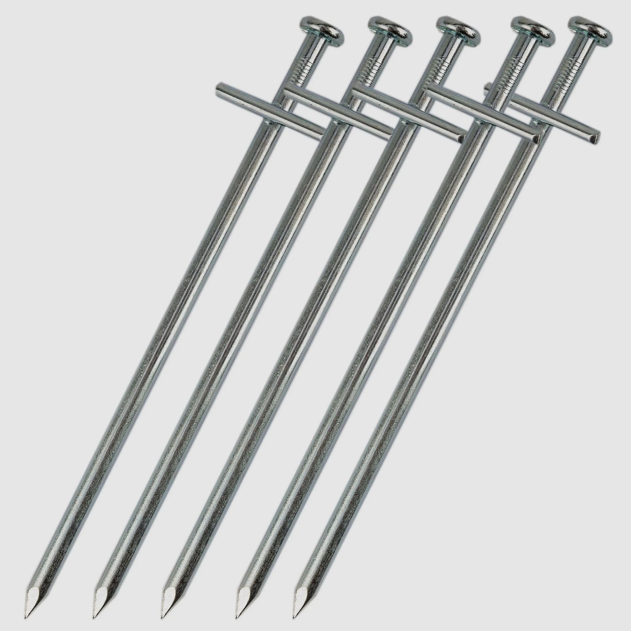 Relags Relags Felsnagel Rock 17 cm 5 Stück silberfarben