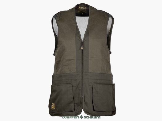 Beretta Schießweste Tredi  Brown Bark  mit Waffen Schrum Stick