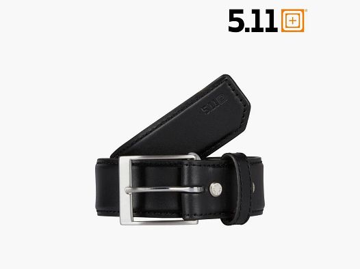 5.11 Tactical 1.5" Casual Leather Belt (Black)