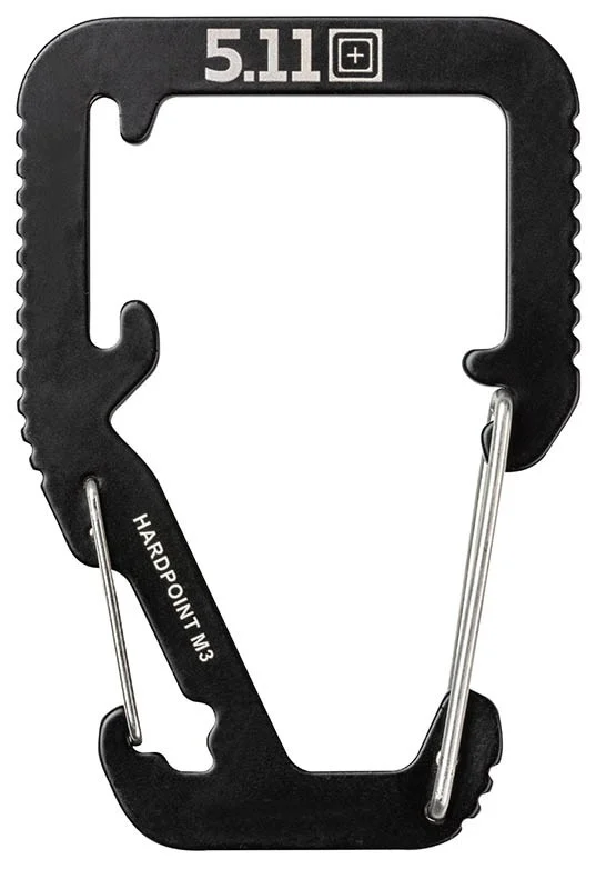 5.11 Hardpoint M3 Karabiner (50 kg) schwarz, Bild 1 von 2