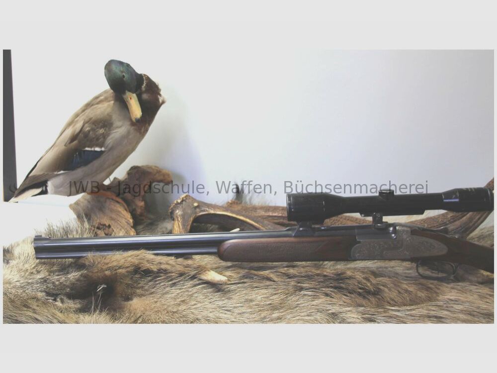 Antonio Zoli mit langen Seitenplatten - Frauenwaffe mit Schaftlänge 34 cm 7x57R; 16/70