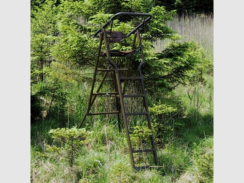 Knobloch Jagd Aluminium-Hochsitz Bockleiter Höhe 2m