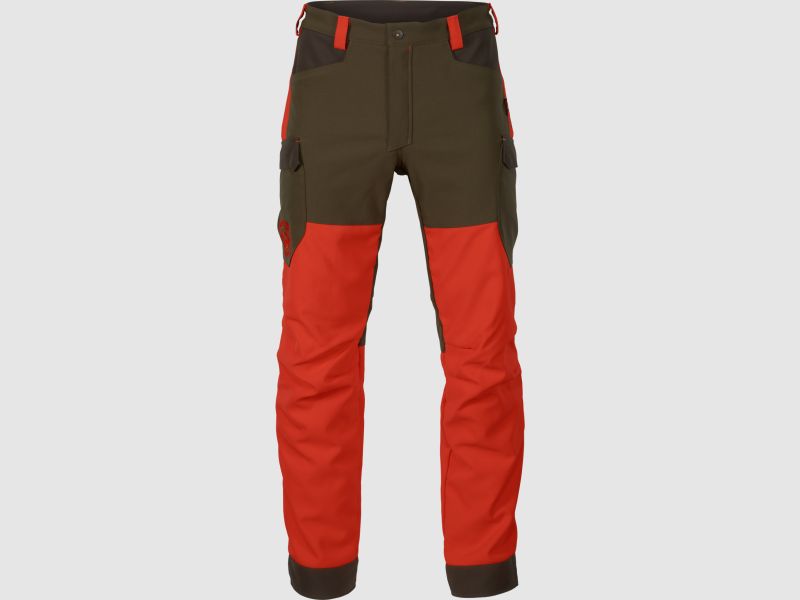 Härkila Wildboar Pro Pantalon de Chasse Homme Vert/Orange 50
