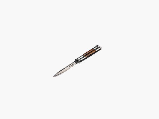Boker Magnum Balisong Holz Groß 9 cm