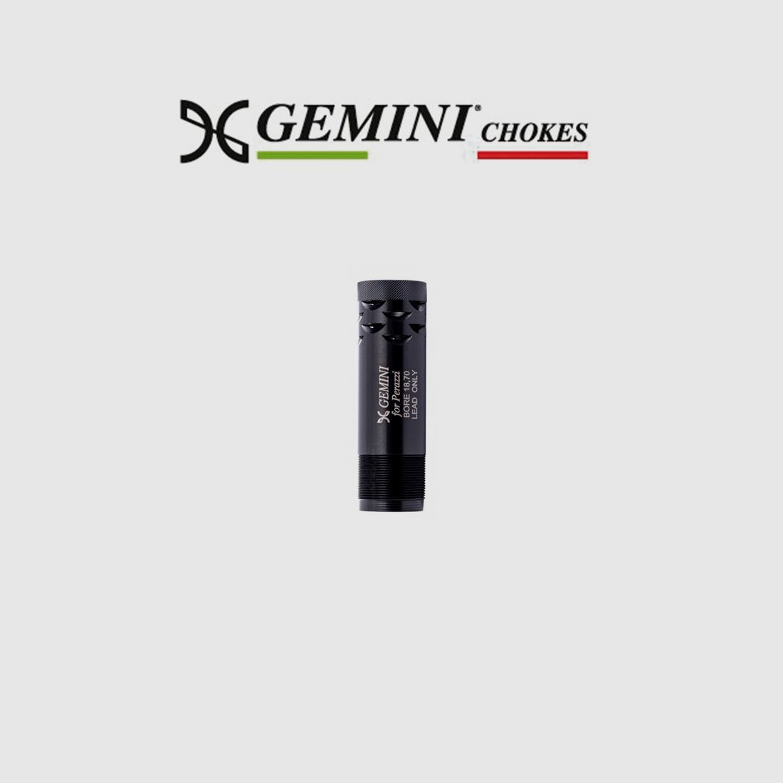 CHOKE GEMINI PORTED VAN TITANIUM VOOR PERAZZI 4E GENERATIE Ø 18,7 18,2