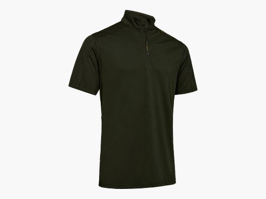 Deerhunter Climate ½-zip T-shirt mit 37.5® Technology Herren Forest Ember 3XL