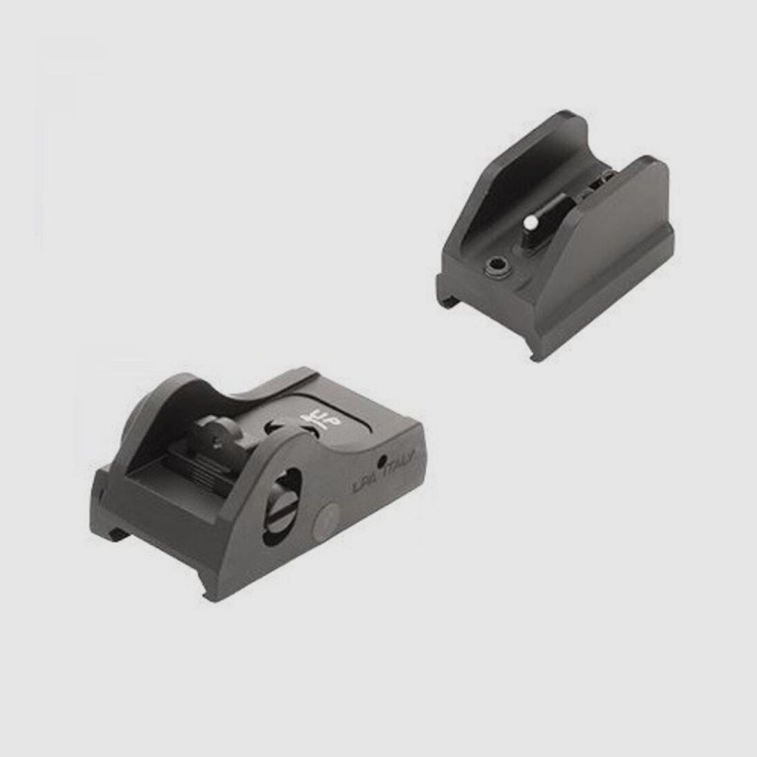 Zestaw celowników LPA STB Ghostring z białą kropką