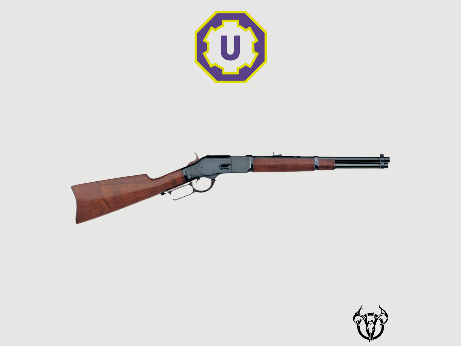 Rifle de Palanca UBERTI 1873 Trapper Carbine sin anillas-357 Mag-16 1/8″, imagen 1 de 2