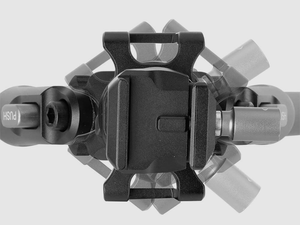 Vanguard Bipod Vanguard Equalizer Pivoting 2QS – Carbon, zdjęcie 7 z 8