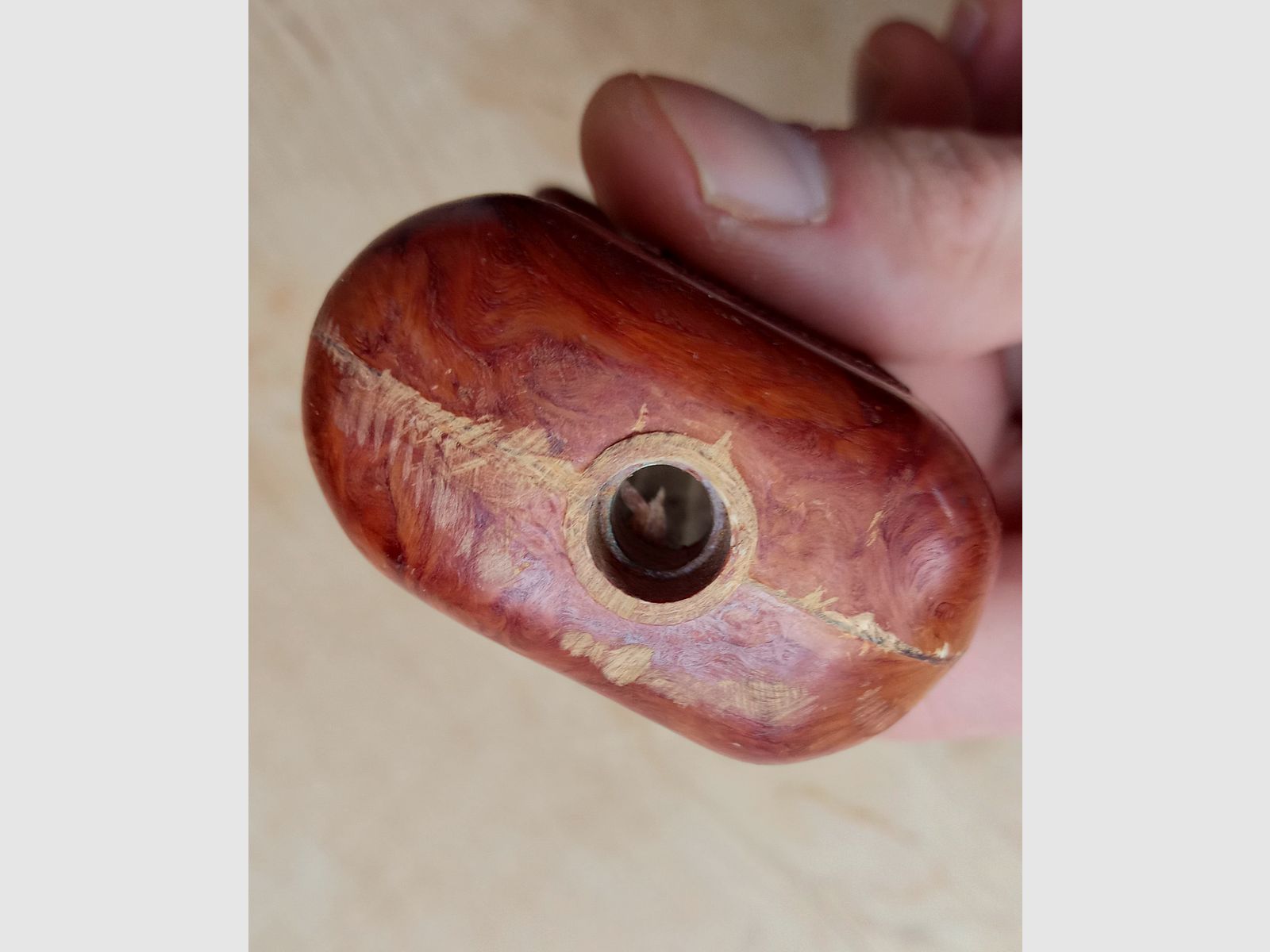 PKM / RPK impugnatura in AG4 fibra di vetro Bakelite, probabilmente russa o bulgara / adatta anche per AK e cloni.