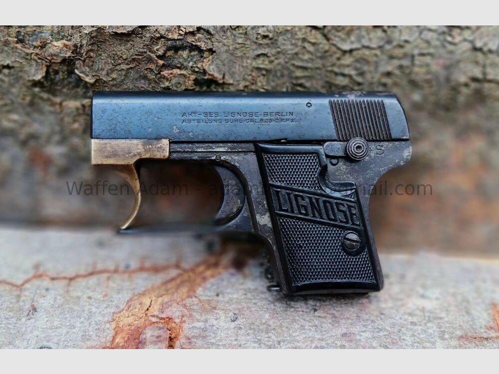 Pistola de una mano modelo Lignose