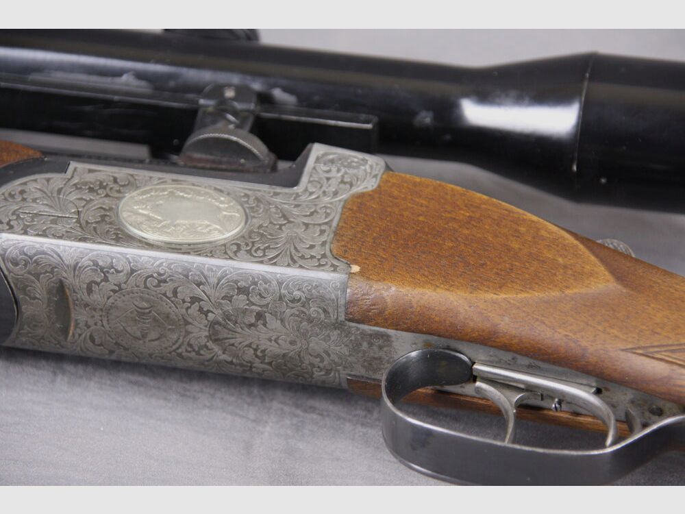 Antonio Zoli rifle de dos cañones // BBF // Zeiss