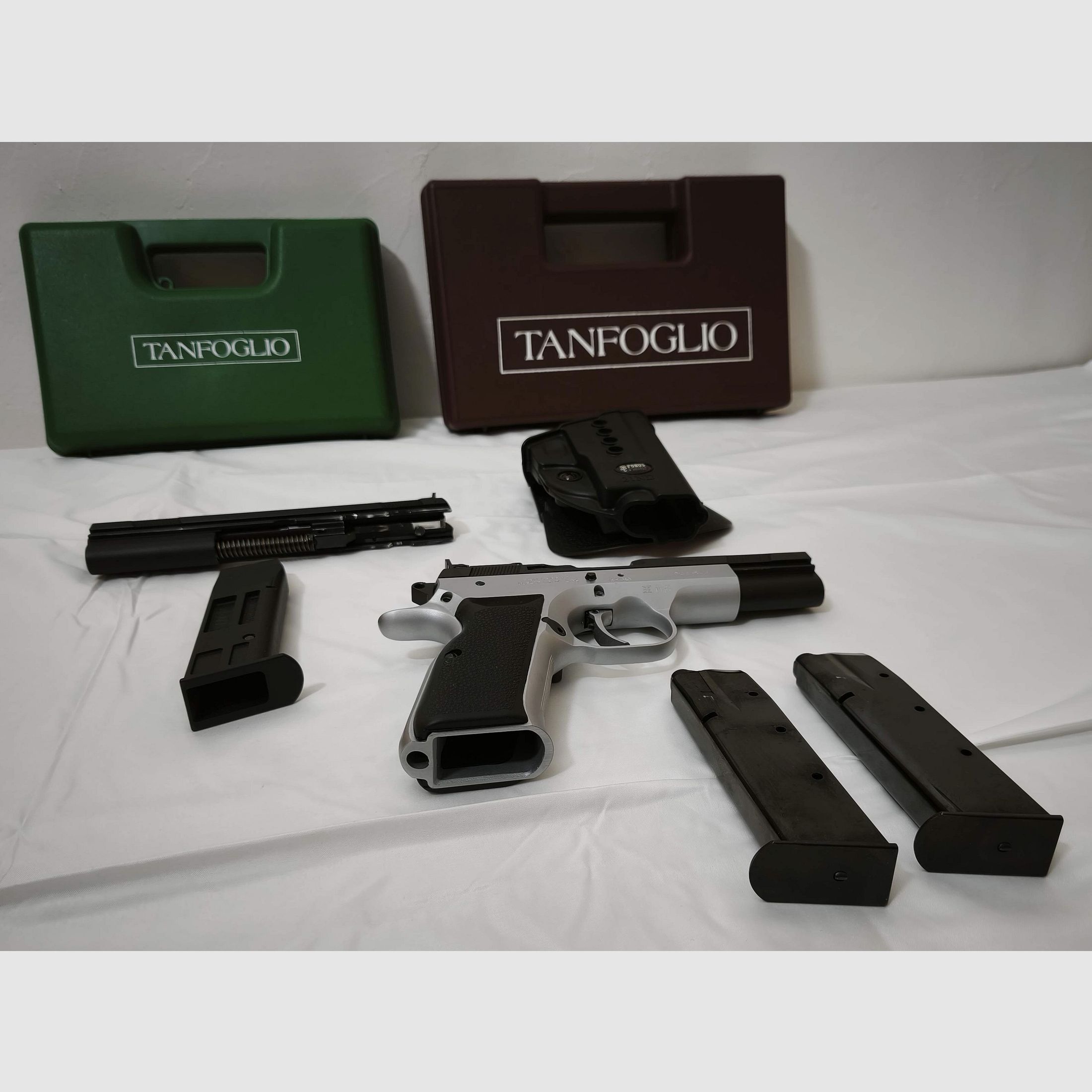 Tanfoglio Ultra Match 9 mm Para + Wechselsystem .22 lfb
