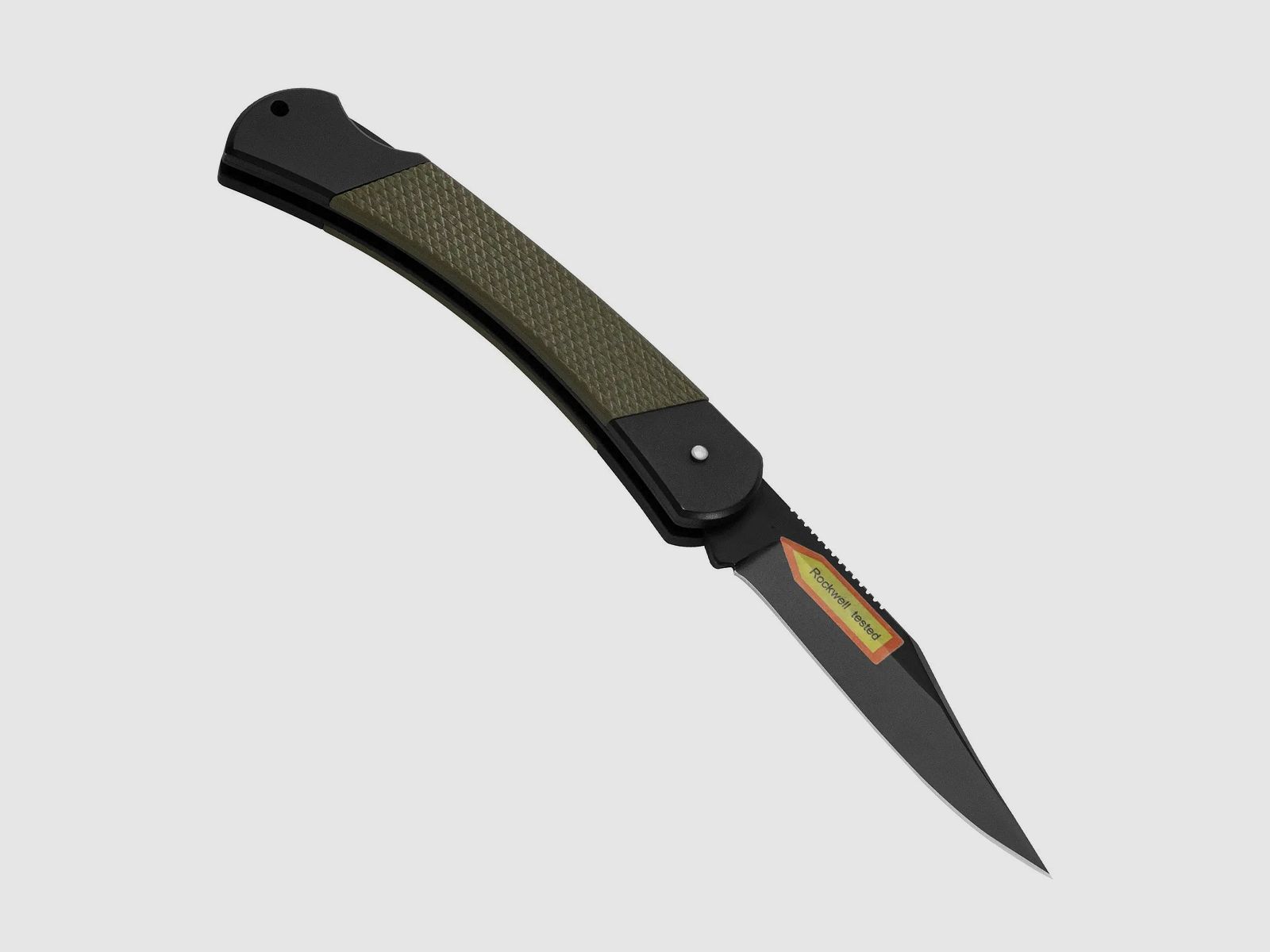 PUMA SGB whitetail ranger, G10 Olivgrün, schwarz eloxiert