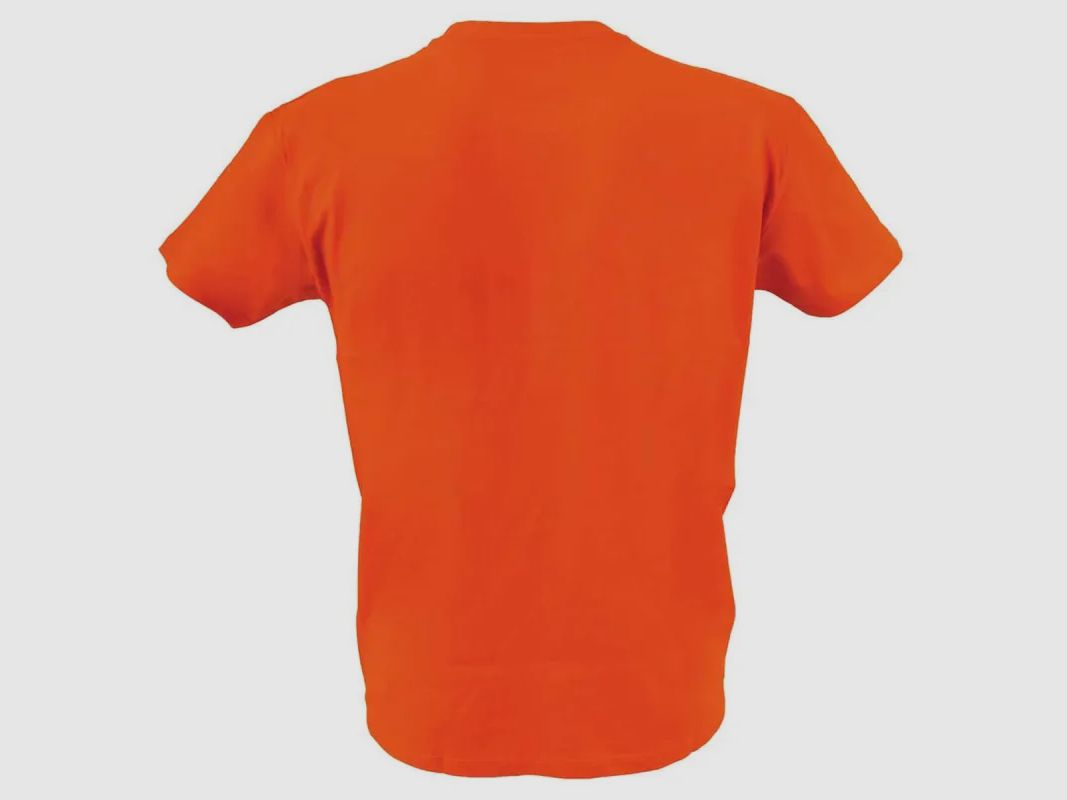 T-shirt arancione grandi animali Bartavel®, immagine 9 di 13