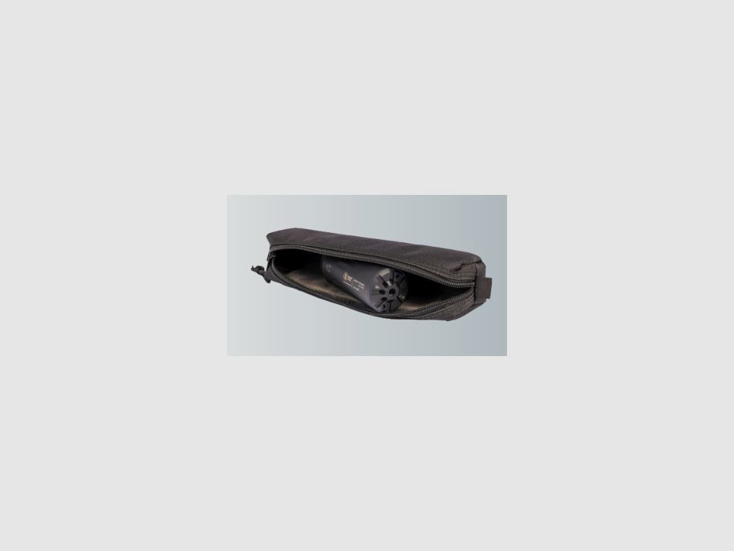Silent Steel Micro Streamer stainless steel body + flow suppression unit 5.56 Black W/Muzzle Brake, Bild 4 von 5