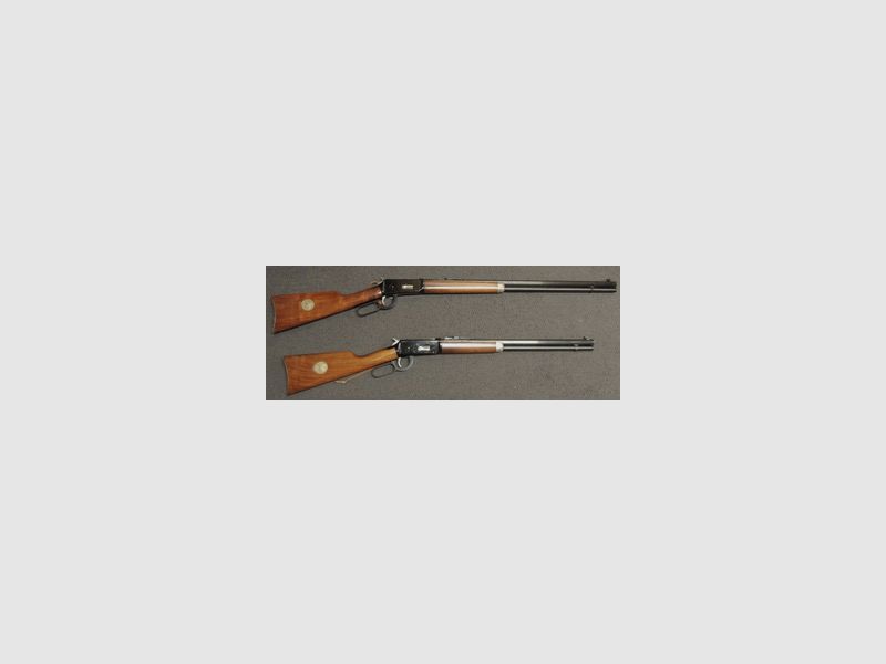 Pair of Winchester 94 Buffalo Bill, Rifle + Carbine (1968), image 1 of 2