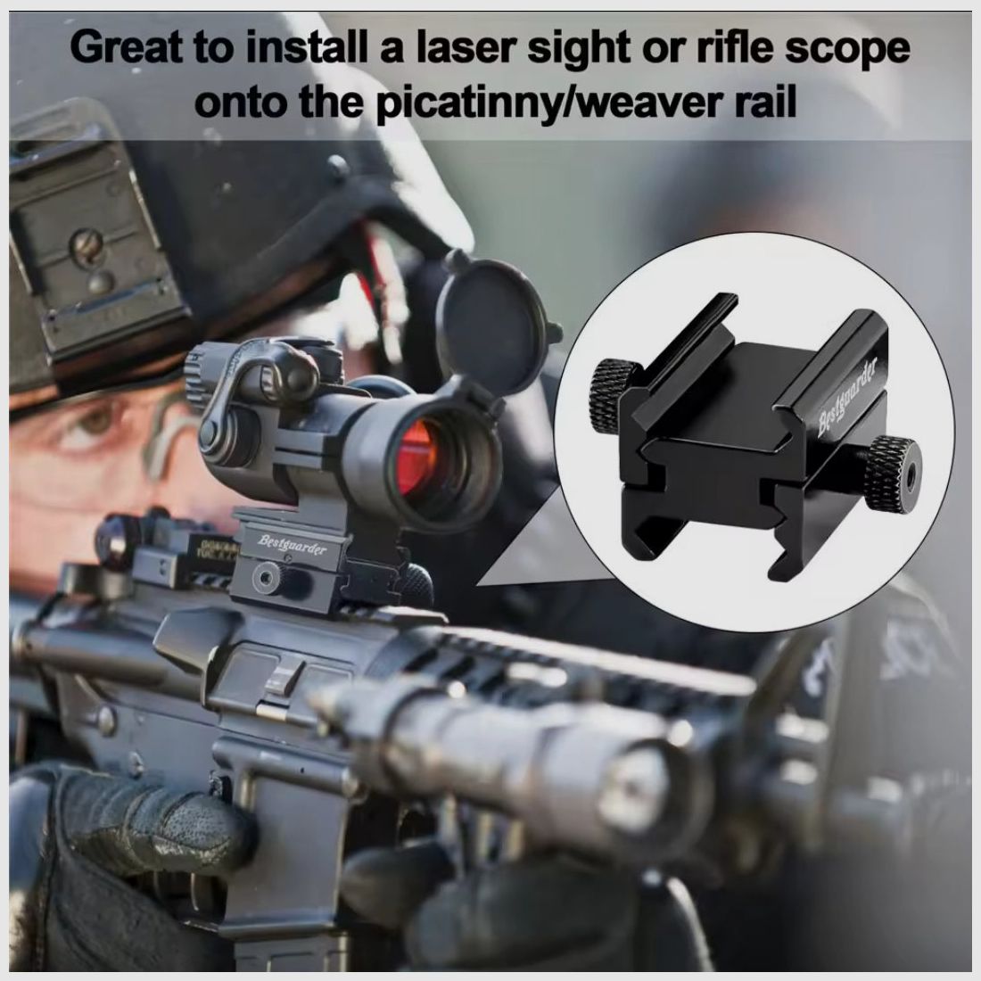 Mount adapter for Picatinny | HDR50 | HDB68 | HDR68 | Hunting outdoor tool