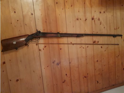 German percussion hunting rifle