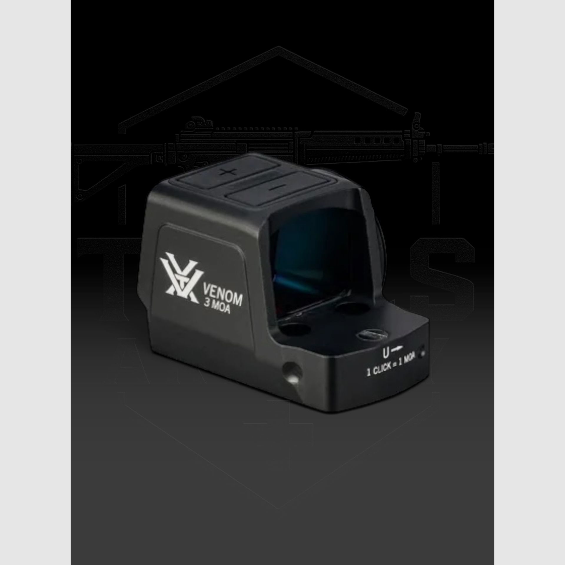VORTEX OPTICS, Venom Enclosed Micro Red Dot 3 MOA - Noir, image 3 sur 5