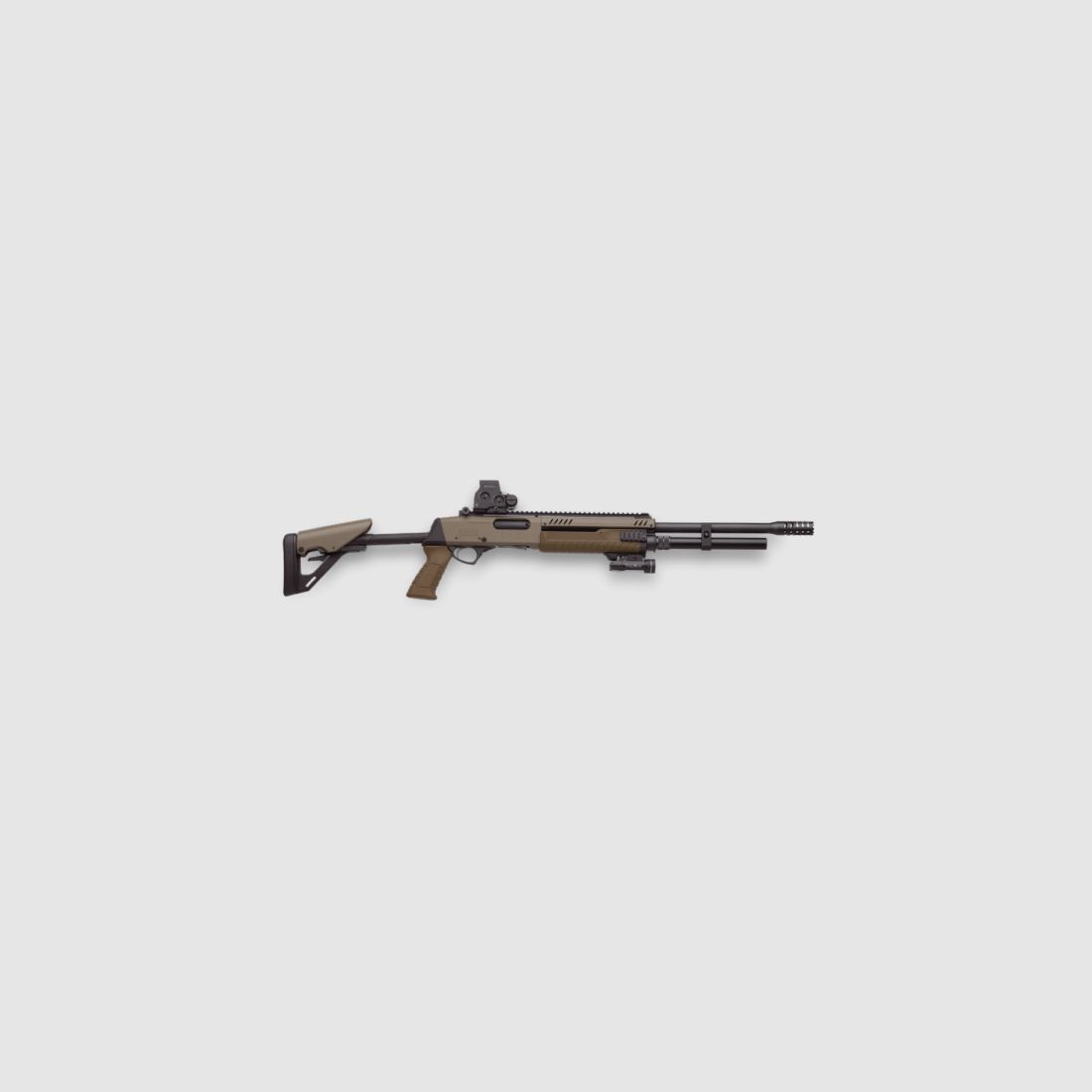 FABARM STF12 PRO TELESCOPIC - FDE - 56 CM / 22 ZOLL - 12/76