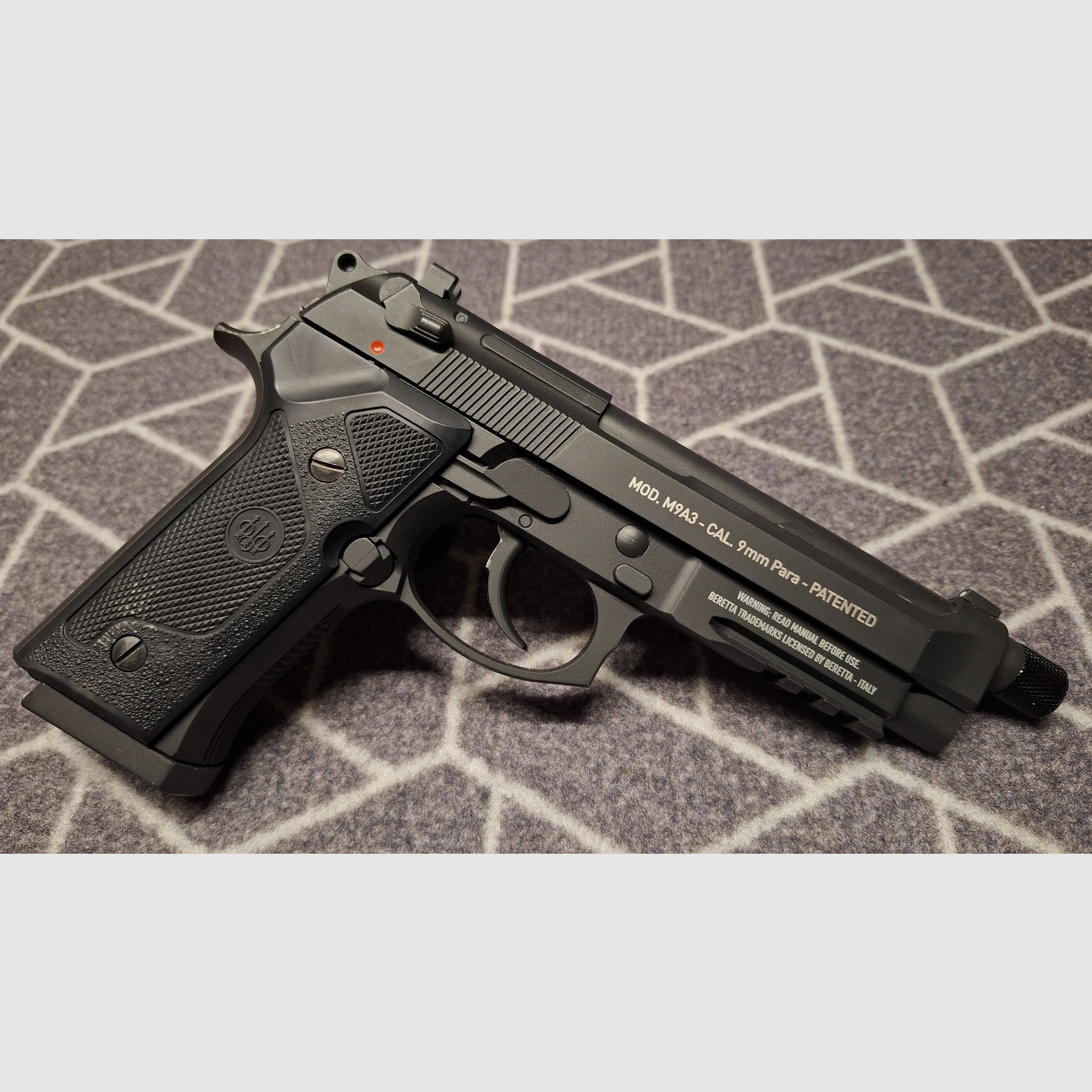 Beretta M9A3 FM CO2 4,5mm BB Blowback schwarz