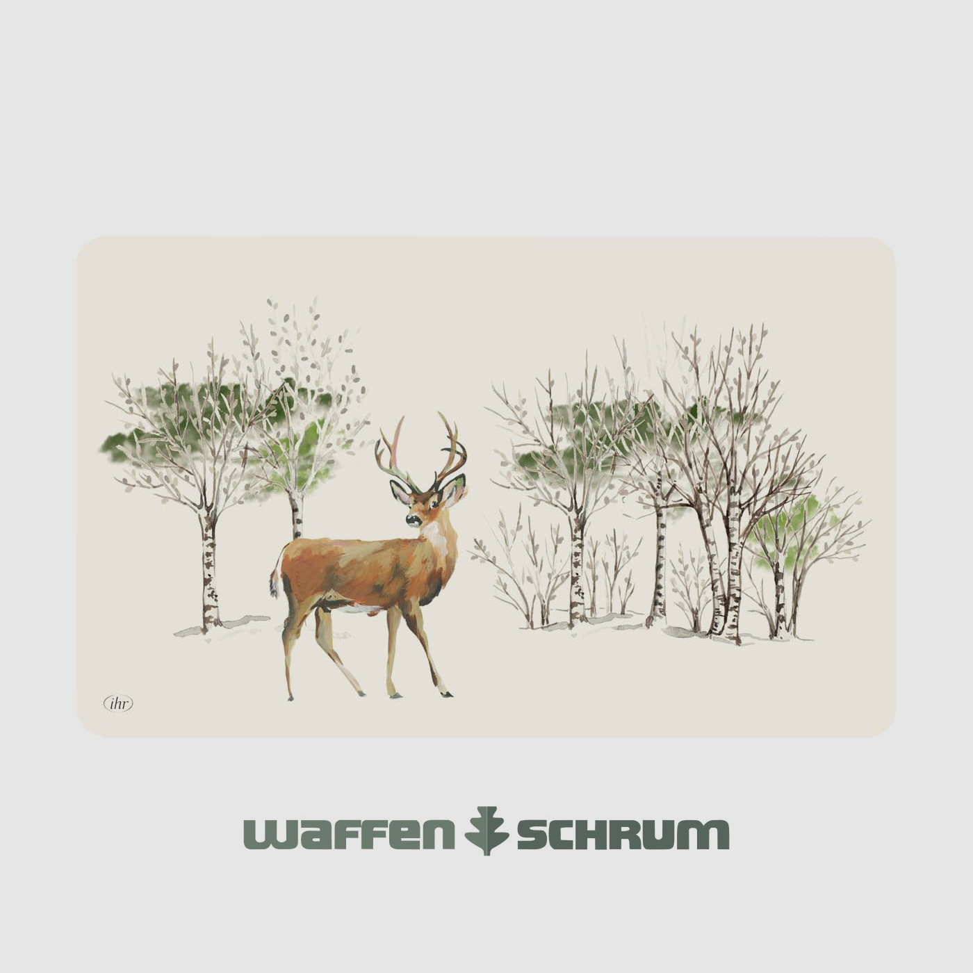 Fritzmann Frühstücksbrettchen Deer