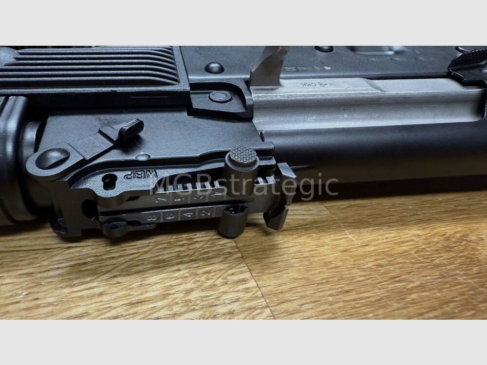 WBP Jack - halbautom. Büchse 7,62x39 - System AKM AKMS AK47 AK74 Unterklappschaft - Bajonett kann montiert werden - Made in Poland - ziviler Radom Lauf kalt gehämmert, geschmiedet und hartverchromt