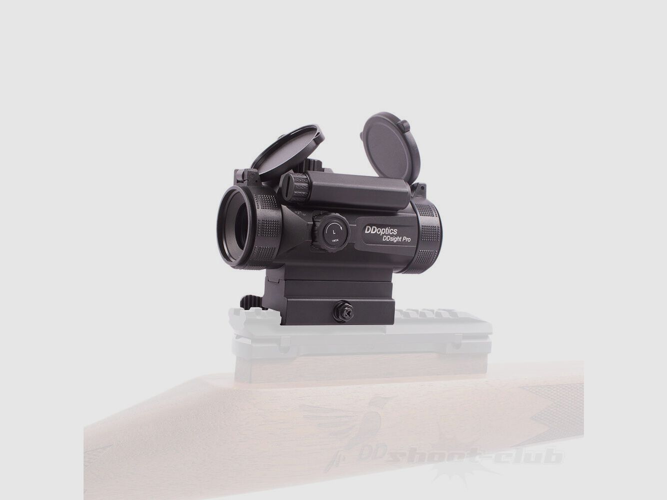 DDoptics	 DDsight PRO Red Dot Visier 2 MOA Dot / geschlossene Form