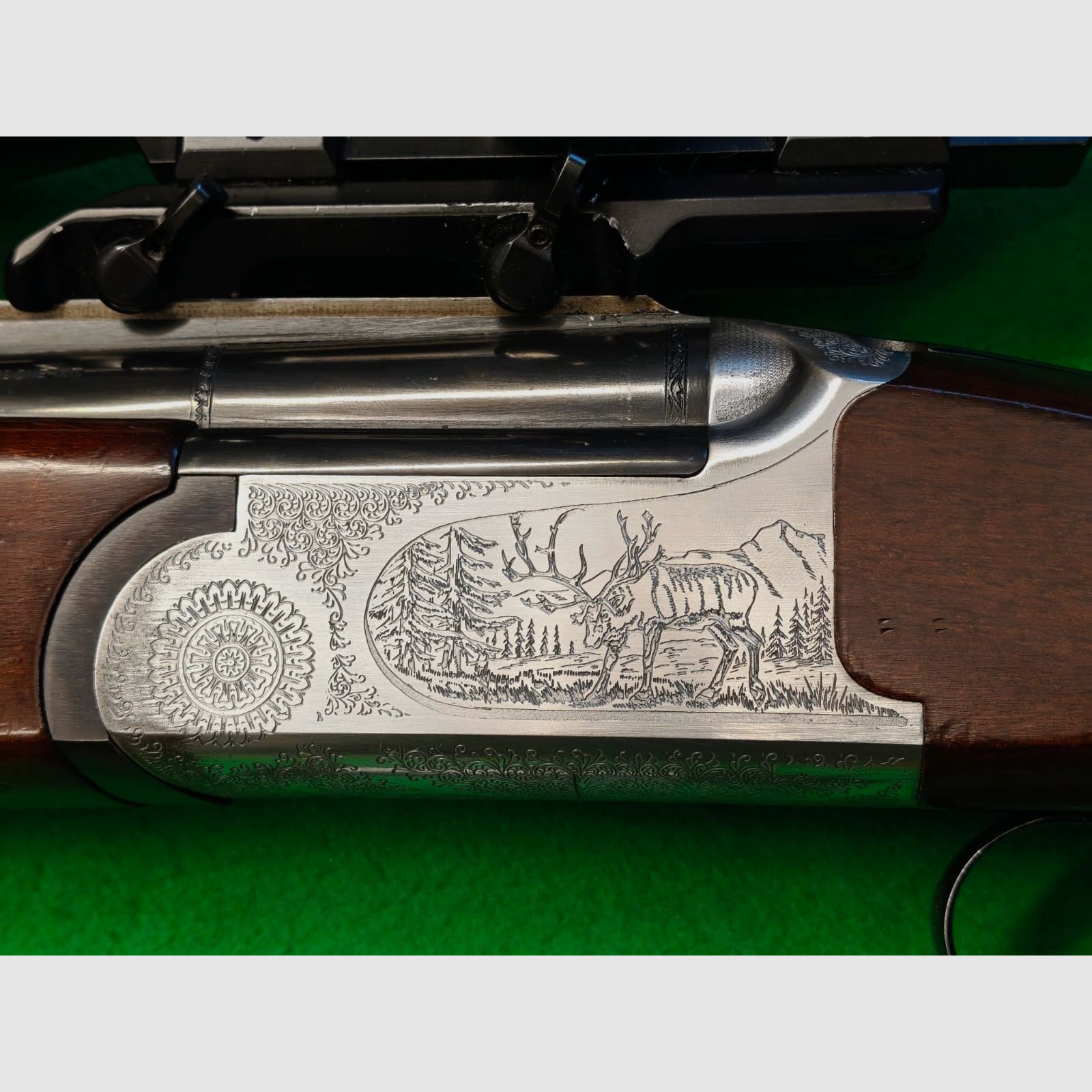 Armée Sabatti BBF 7x65R 12/70 avec lunette de visée