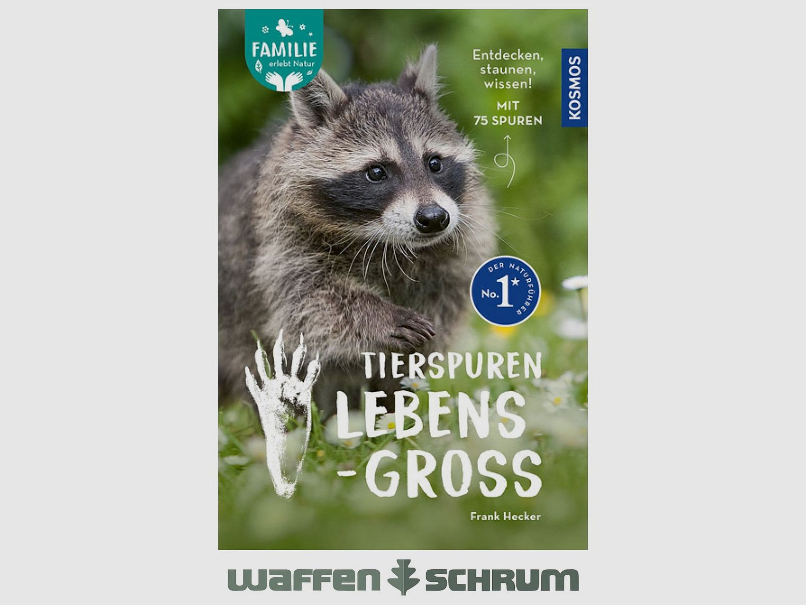 Kosmos Buch Tierspuren-lebensgoß Frank Hecker