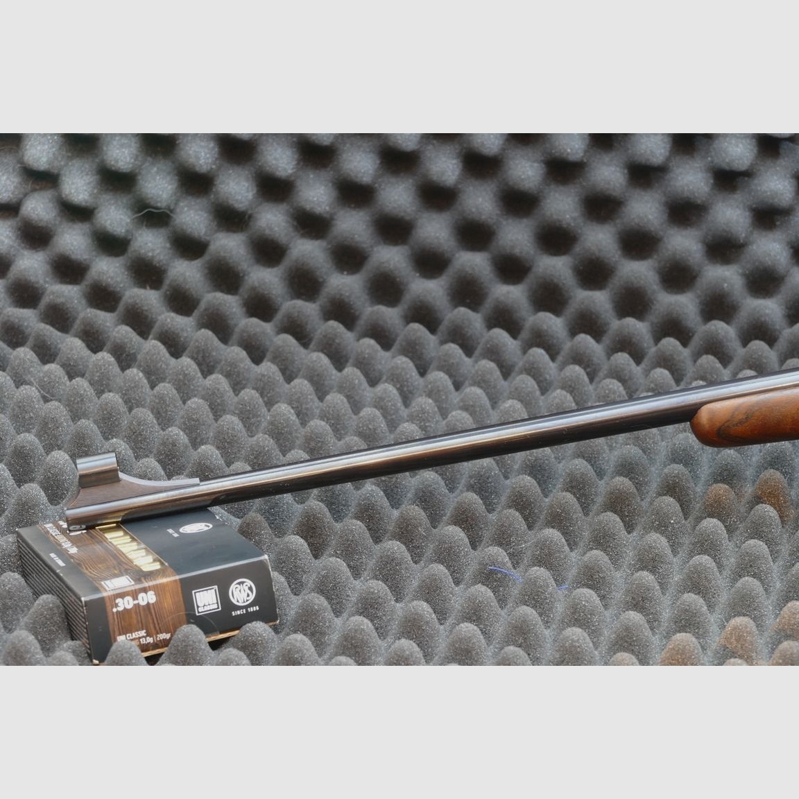 Repetierowy karabin, system 98, producent Luger, model L99, 30-06Spr, montaż EAW dla szyny wewnętrznej Zeiss