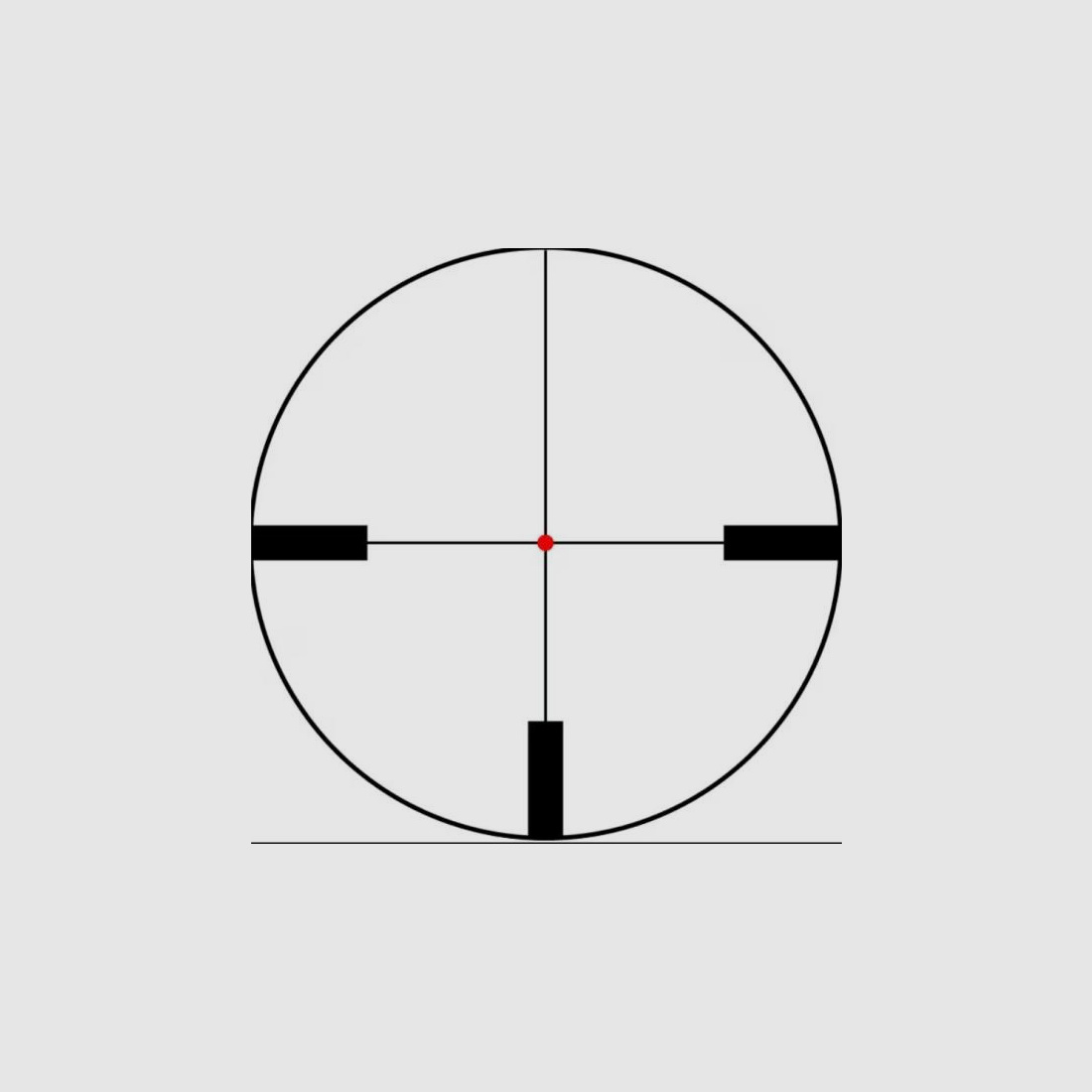 SCHMIDT & BENDER riflescope with illuminated reticle 2.5-10x50 Polar T96 LMZ Abs. D7