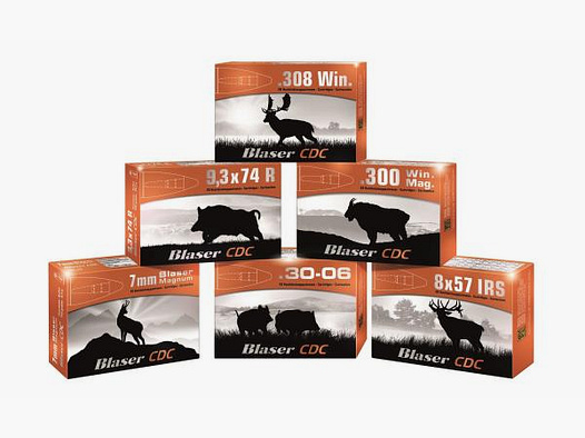 BLASER Kal. 8.. Büchsen 8x68S CDC 20 Stk 11,0g/170gr bleifrei