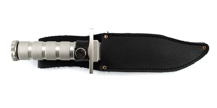 Nóż survivalowy Fox Outdoor 30 cm + skórzany pokrowiec (44433), zdjęcie 3 z 6