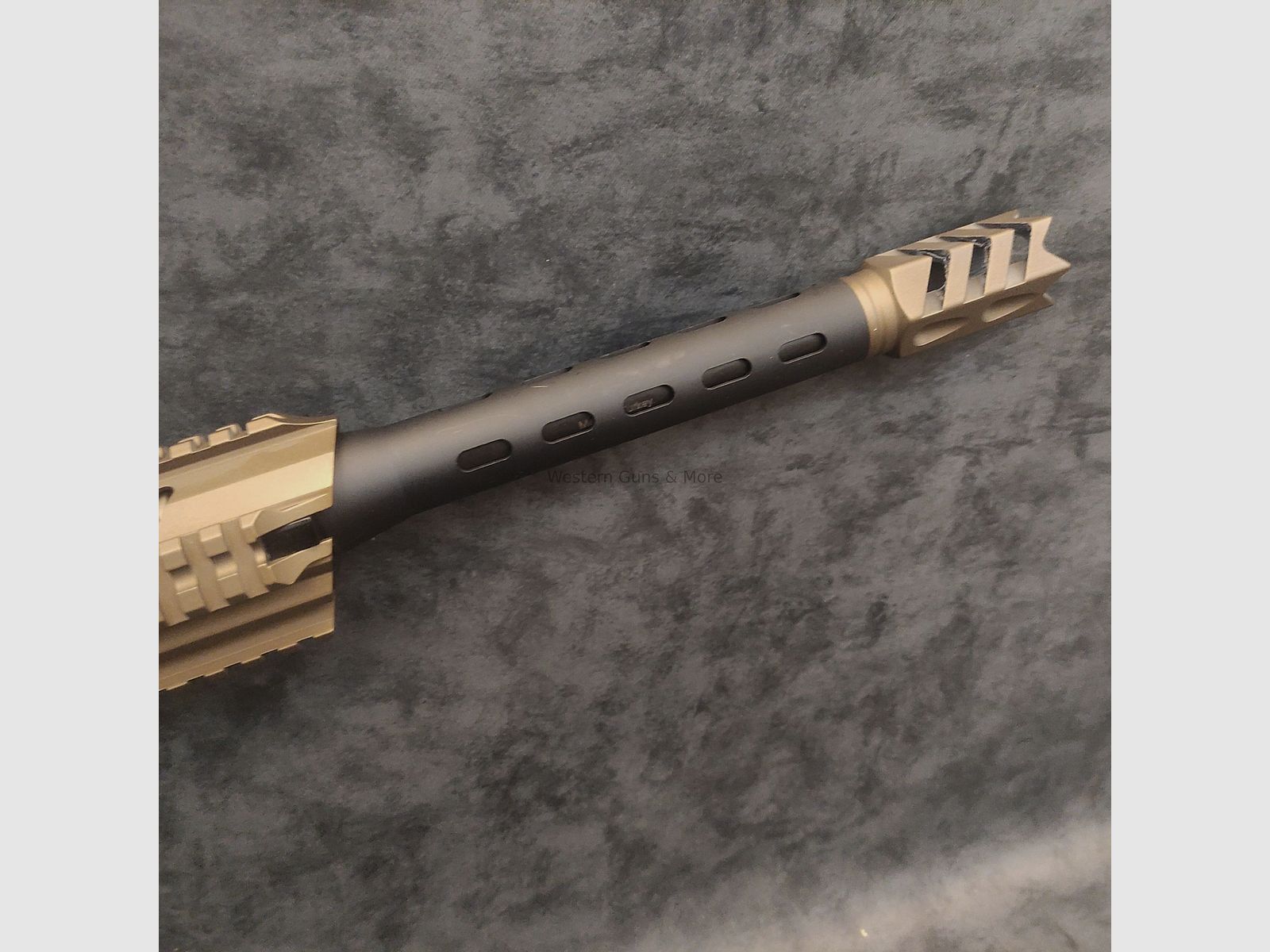 Huglu SLF HUGLU XR-7, Cal.12/76 in Bronze + DOT Falke LE